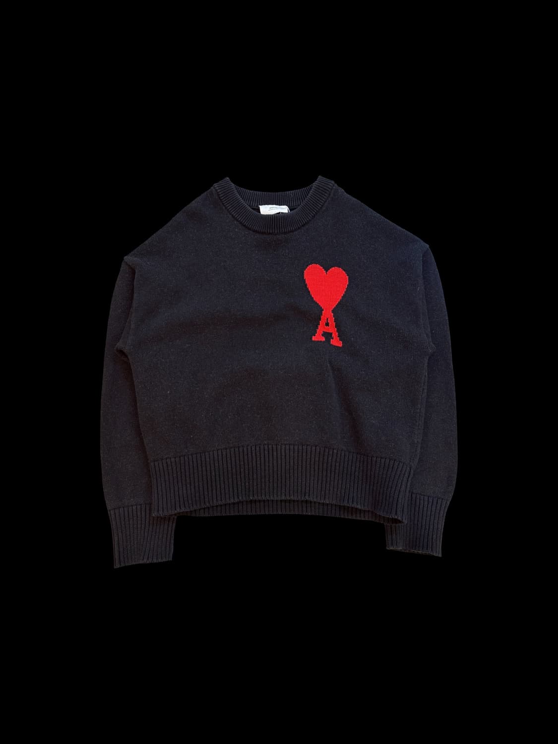 아미 드 쾨르 울 크루넥 스웨터 상품이미지1