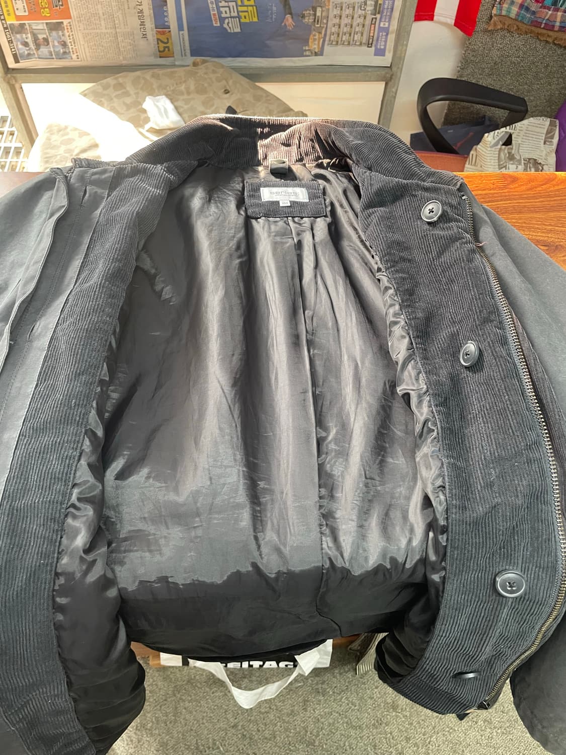 시리즈 롱자켓 상품이미지4