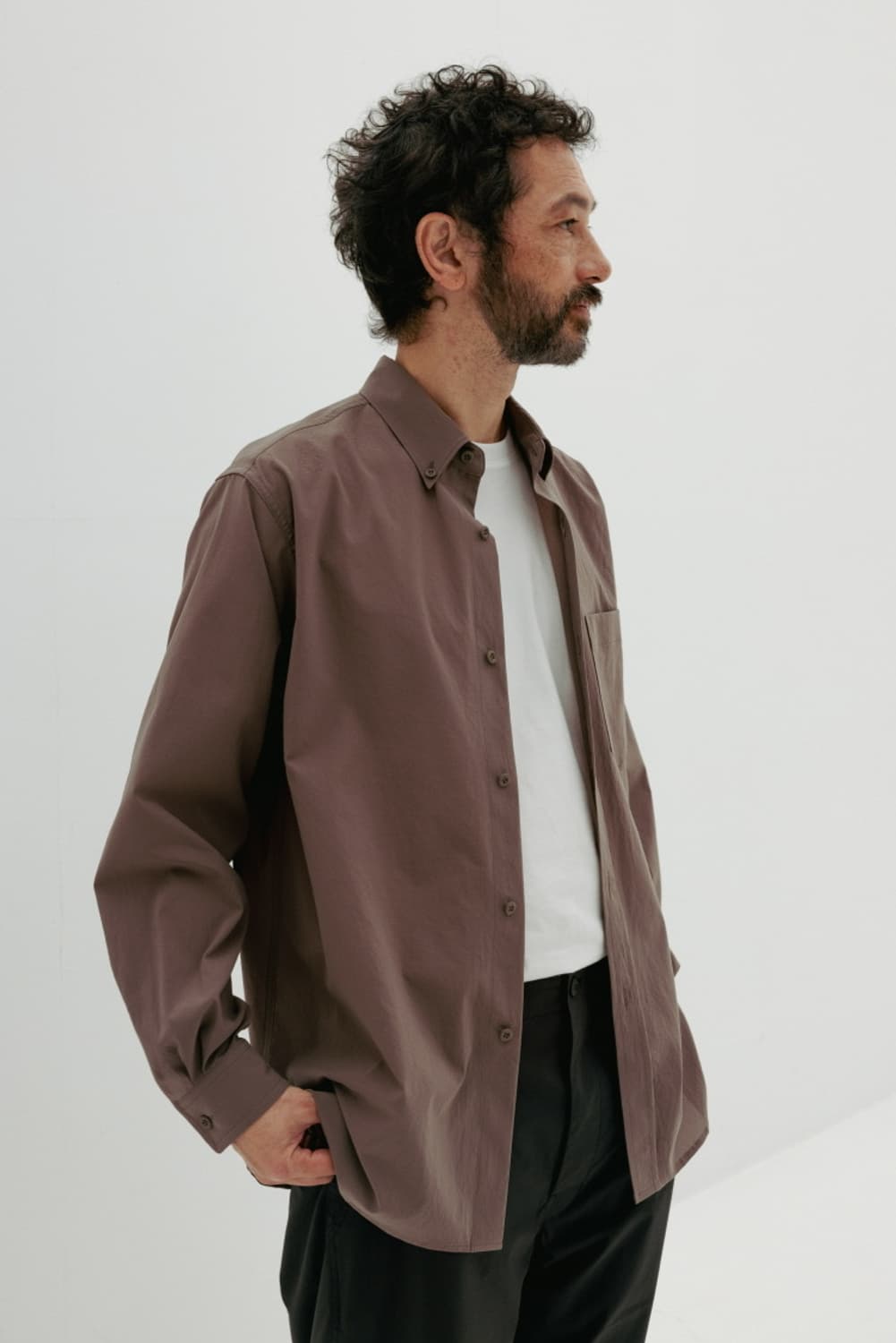 [3] 오토매틱포더피플 스탠다드 셔츠 KHAKI 상품이미지3