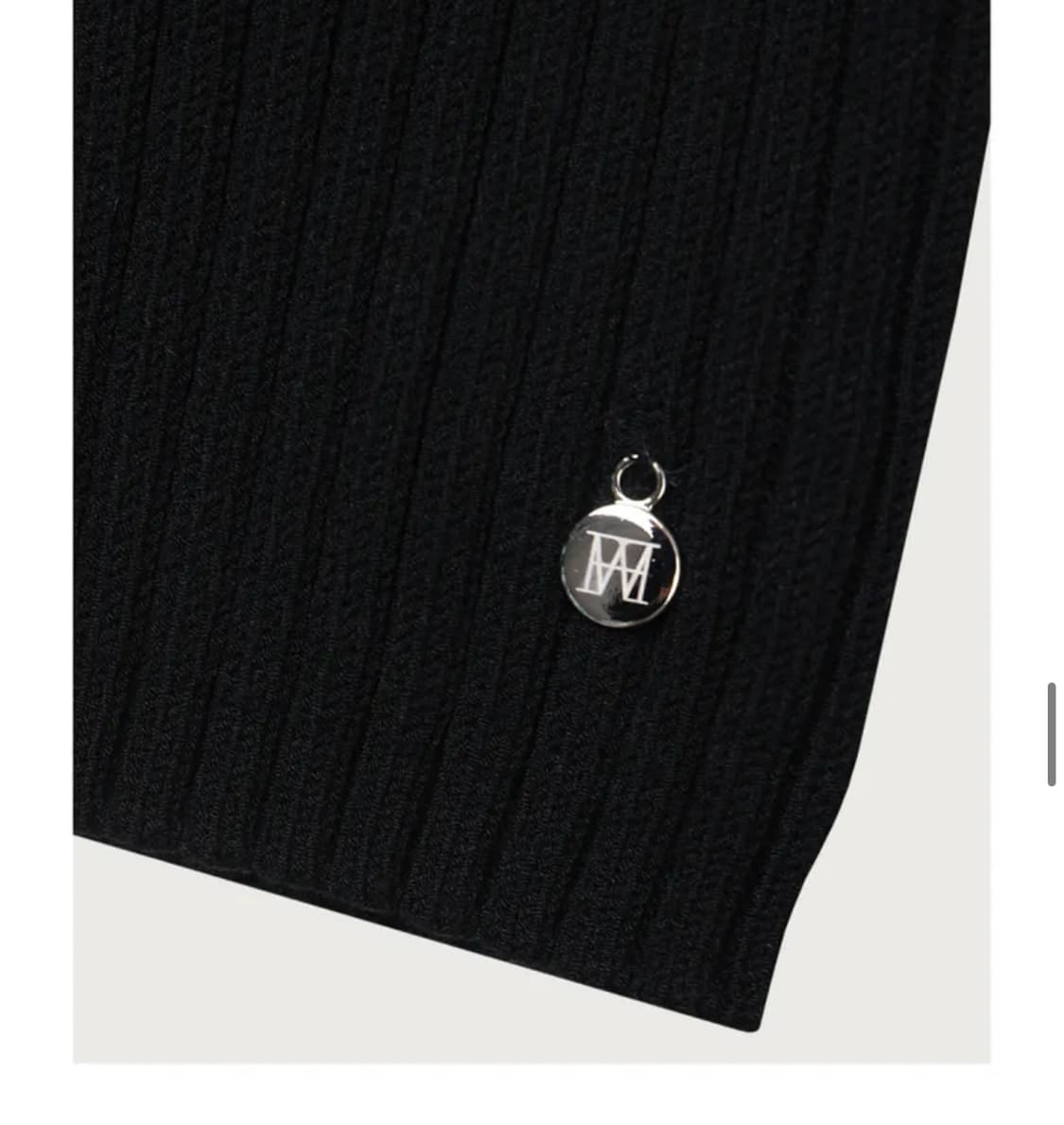 프롬웨얼 Fromwhere 립 집업 니트 상품이미지4