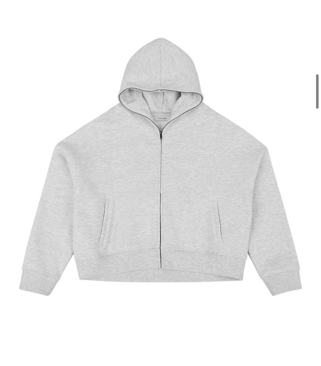 entire studios 엔타이어 스튜디어 이터널 집업 헤더 그레이 상품이미지1