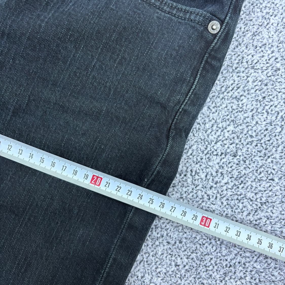 W30 리바이스 흑청 데님 팬츠 0421J 상품이미지7