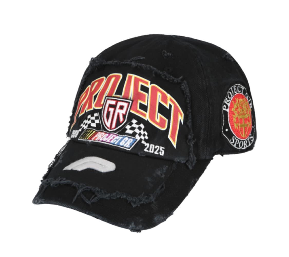 [구매글] 프로젝트gr 레이싱 워시드 볼캡 상품이미지1