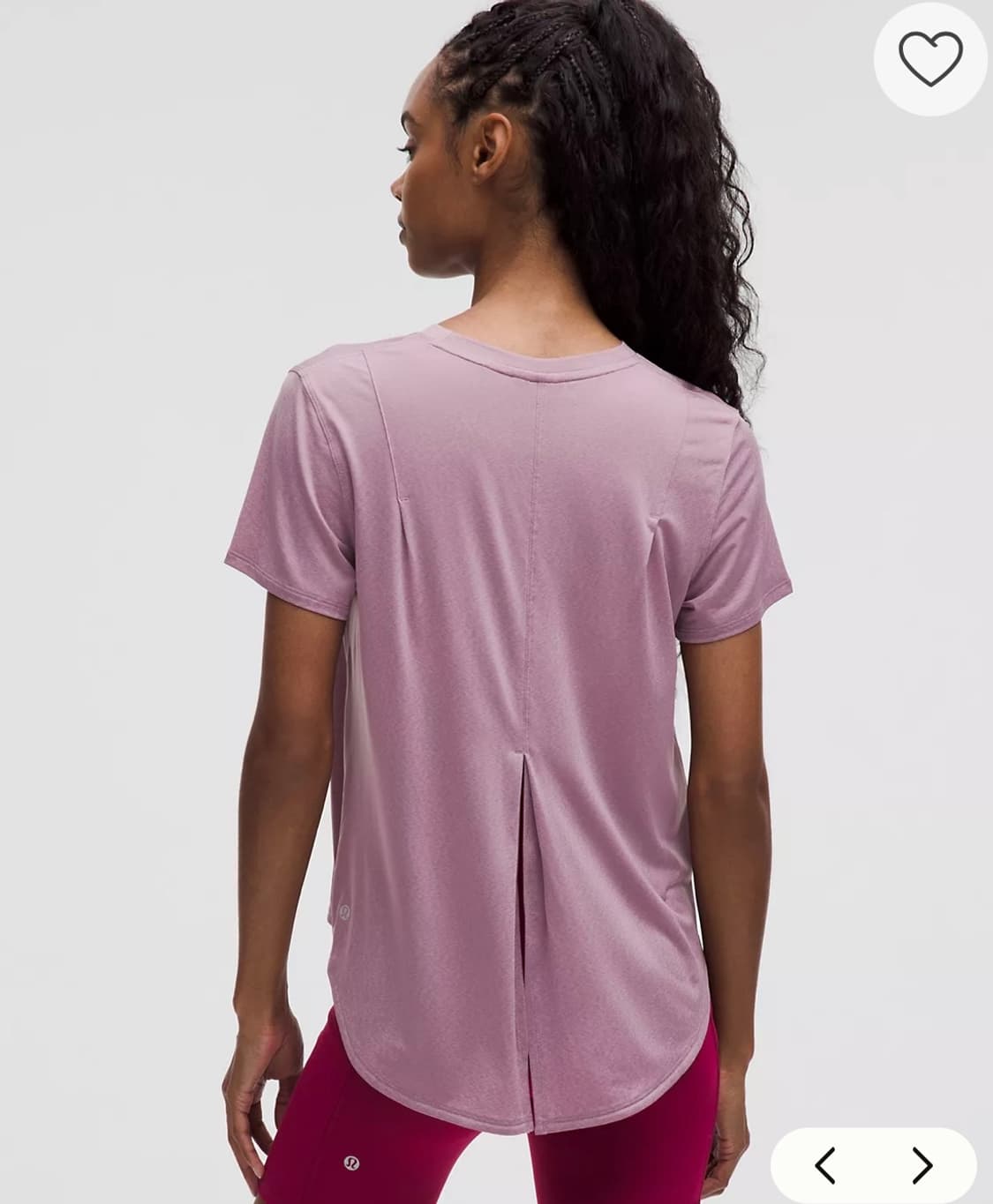 룰루레몬 Lightweight Split-Back Training T-S 상품이미지3