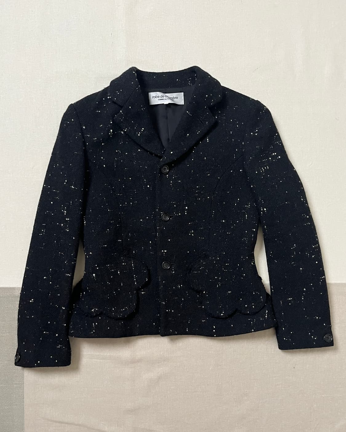 꼼데가르송 네프 울 블레이저 자켓 Comme des garcons 트위드 상품이미지1