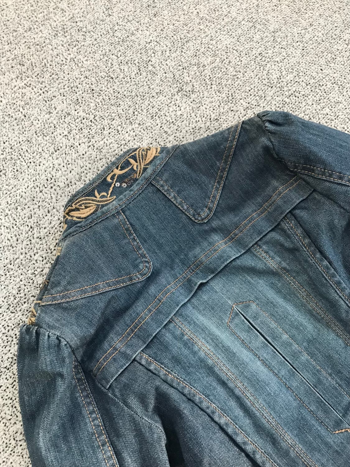 오리엔탈 데님 자켓 상품이미지9