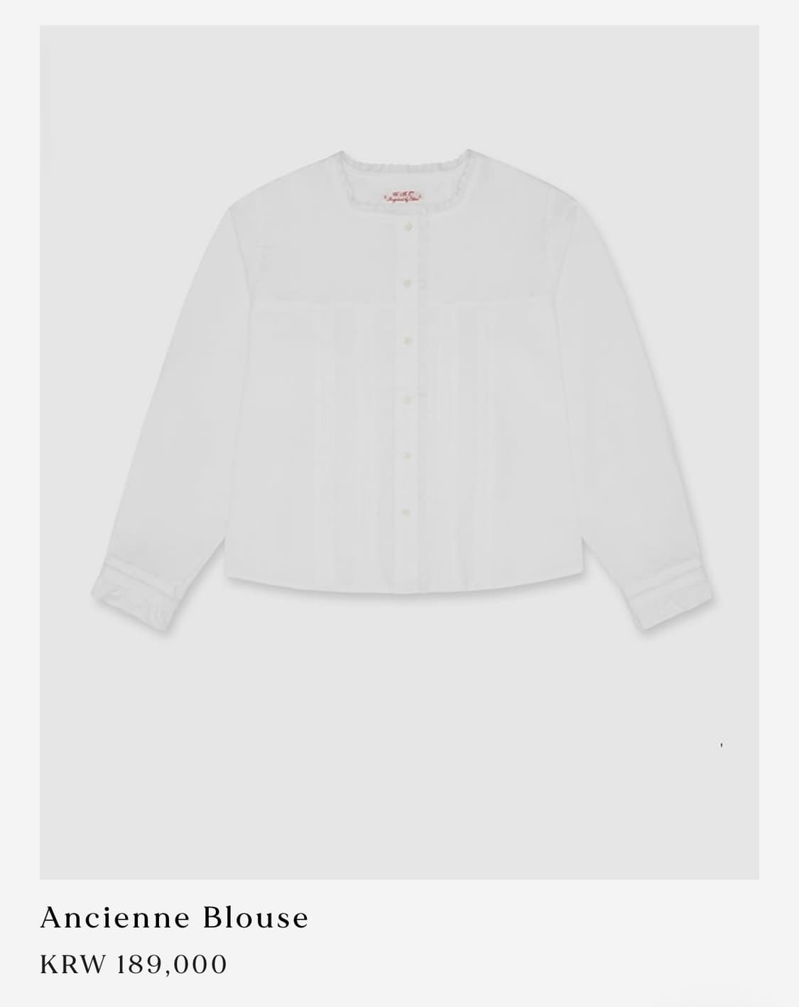 얼바닉30 블라우스 상품이미지4