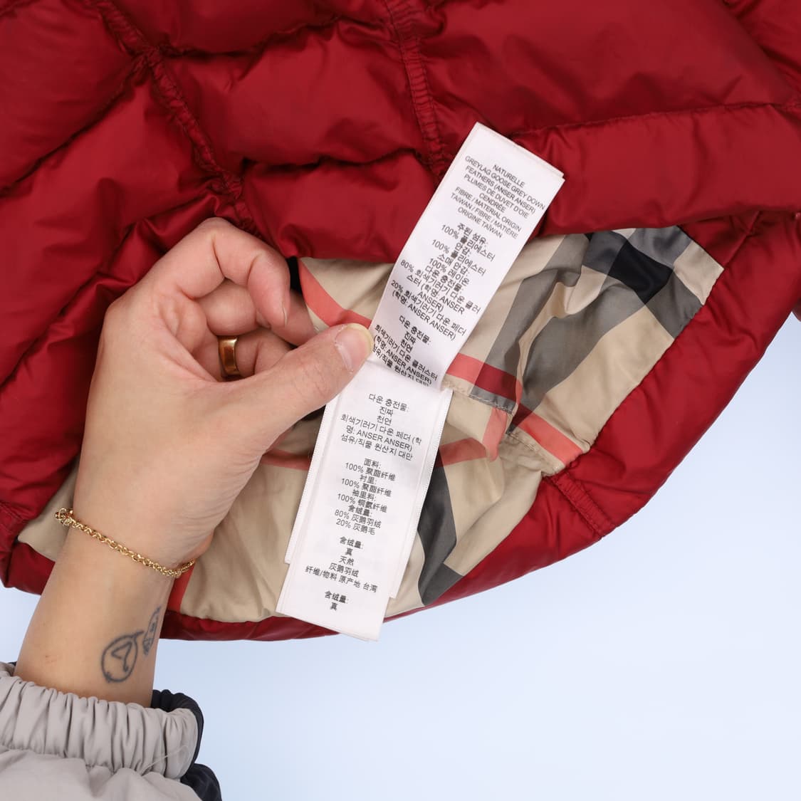 [3Y] 버버리 키즈아동 다운 패딩점퍼 1209 H1 상품이미지6