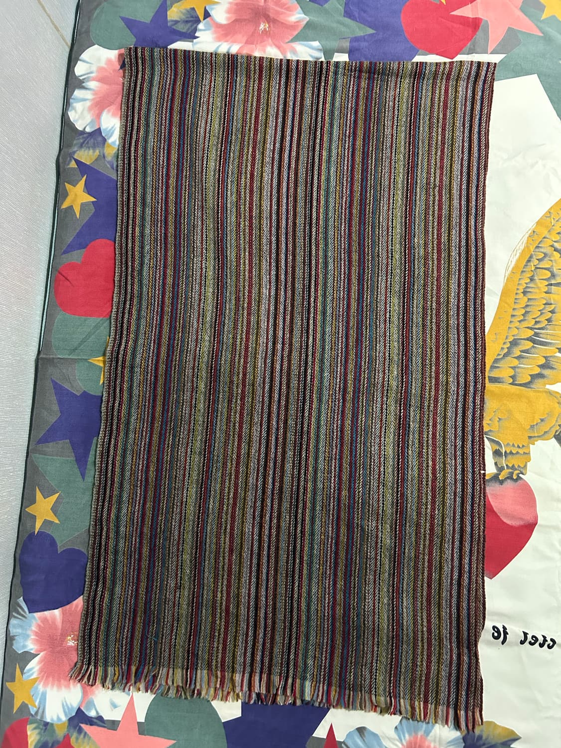 폴 스미스 램스울 스트라이프 머플러 상품이미지4