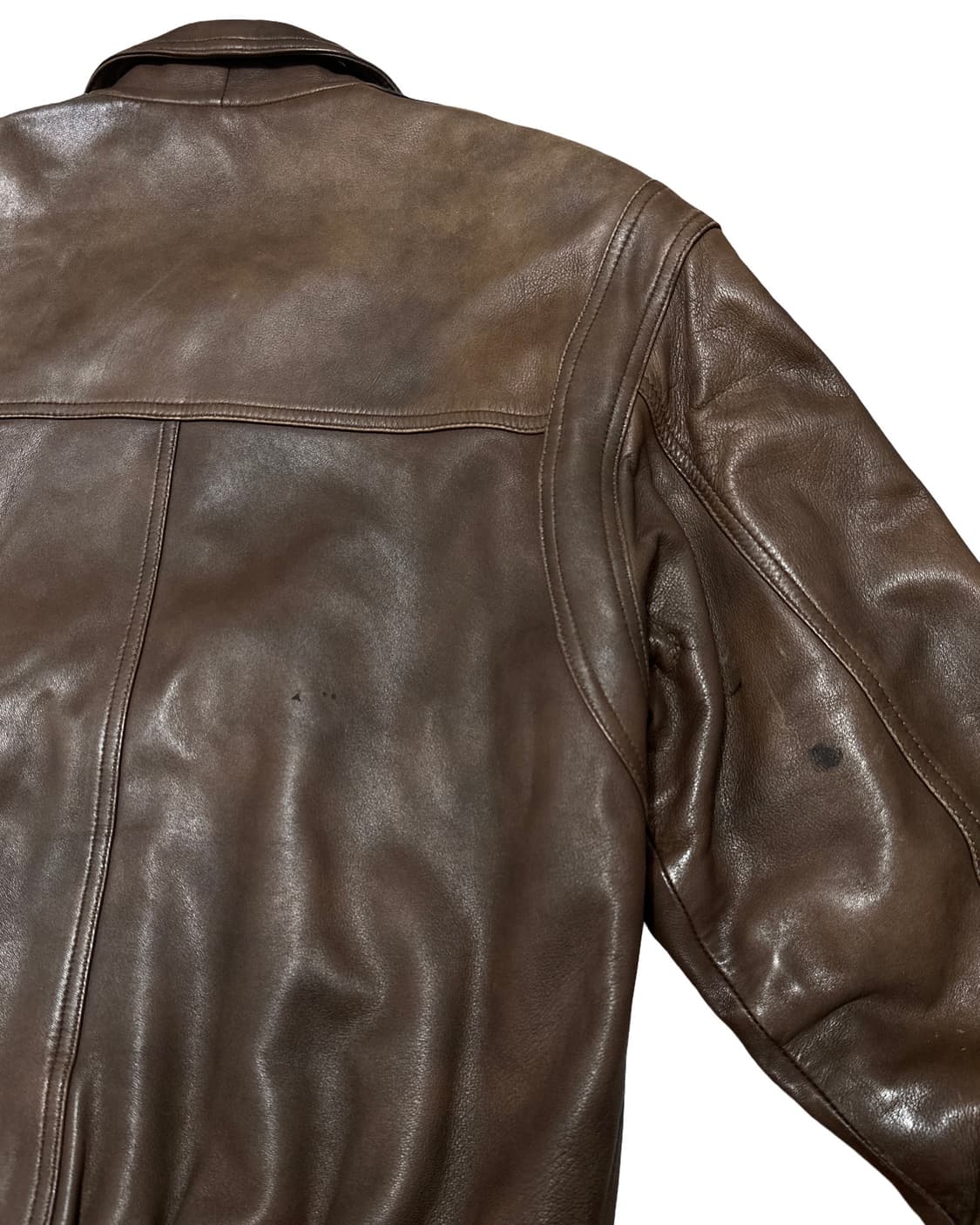 빈티지 양가죽 무스탕 봄버 블루종 자켓 상품이미지7