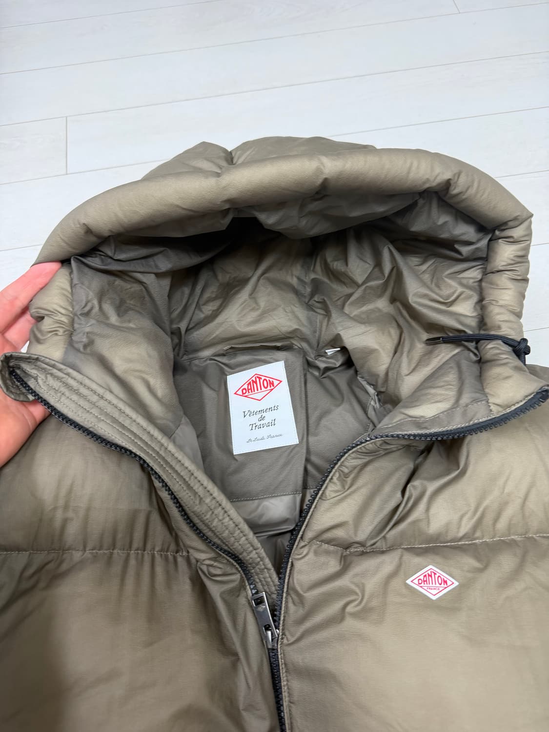 단톤 립스탑 패딩 L 사이즈 상품이미지3