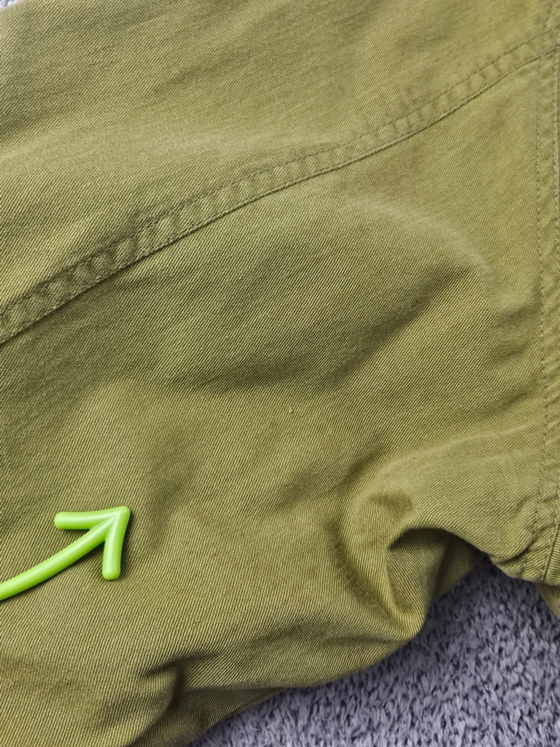 TRAY UP 코듀로이 카라 헌팅 자켓 ( L추정 ) / 11068 상품이미지10