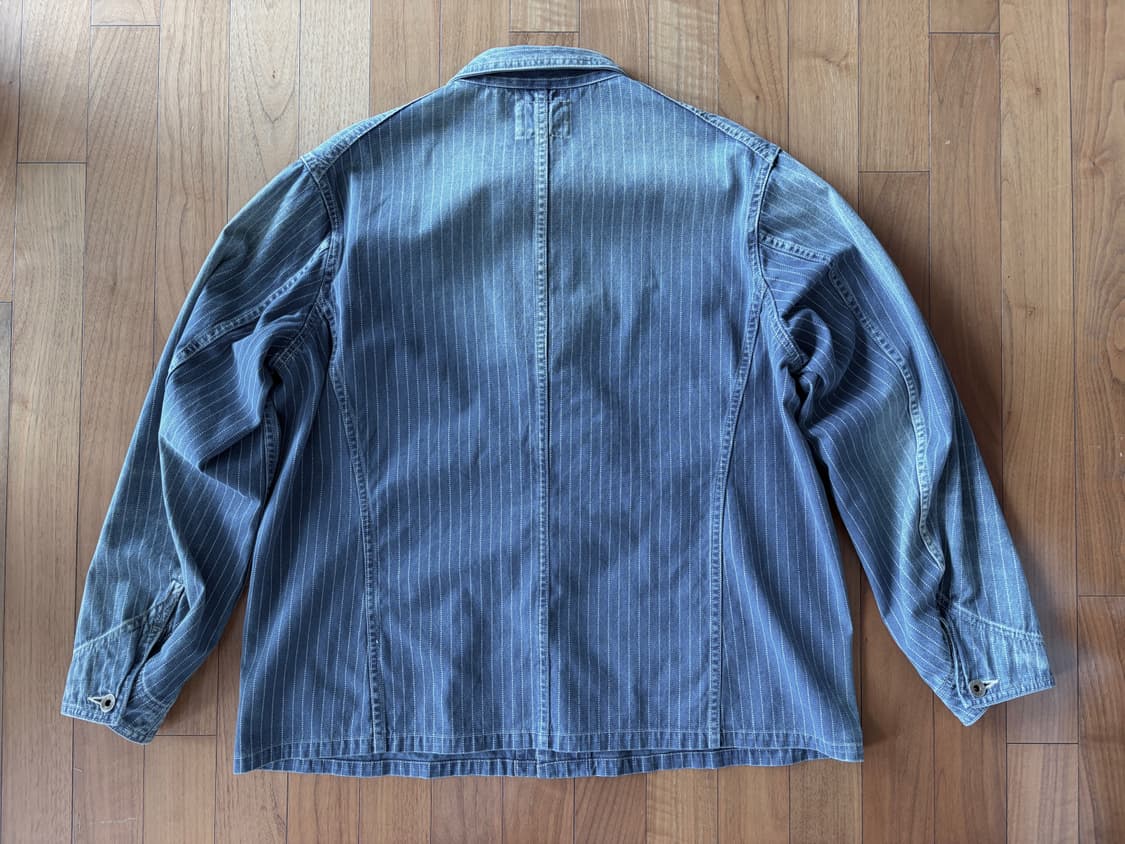 FULLCOUNT 2033HW-1 Indigo Wabashi Stripe 상품이미지6