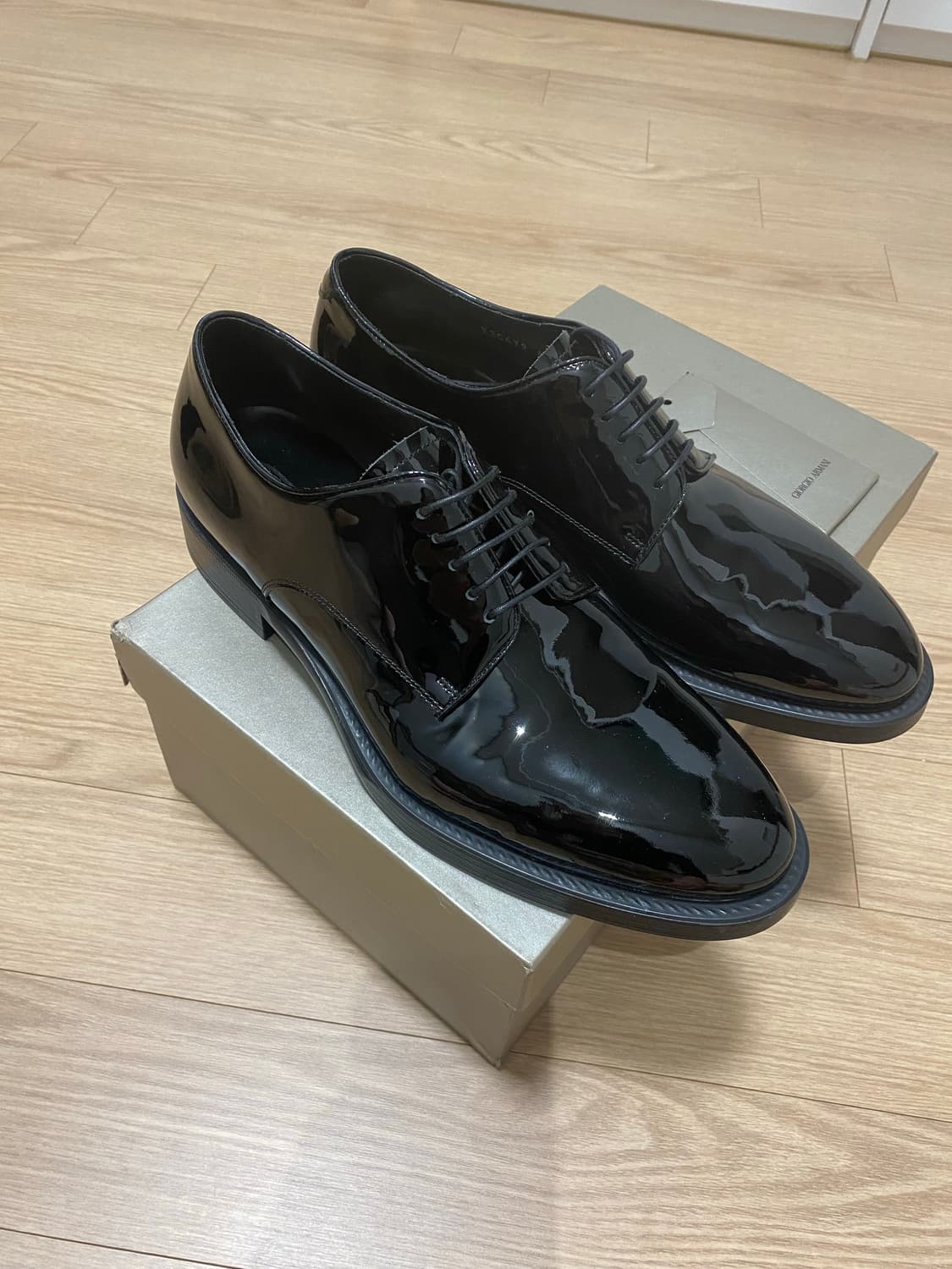 조르지오 아르마니 페이던트 레이스업 42size 상품이미지2