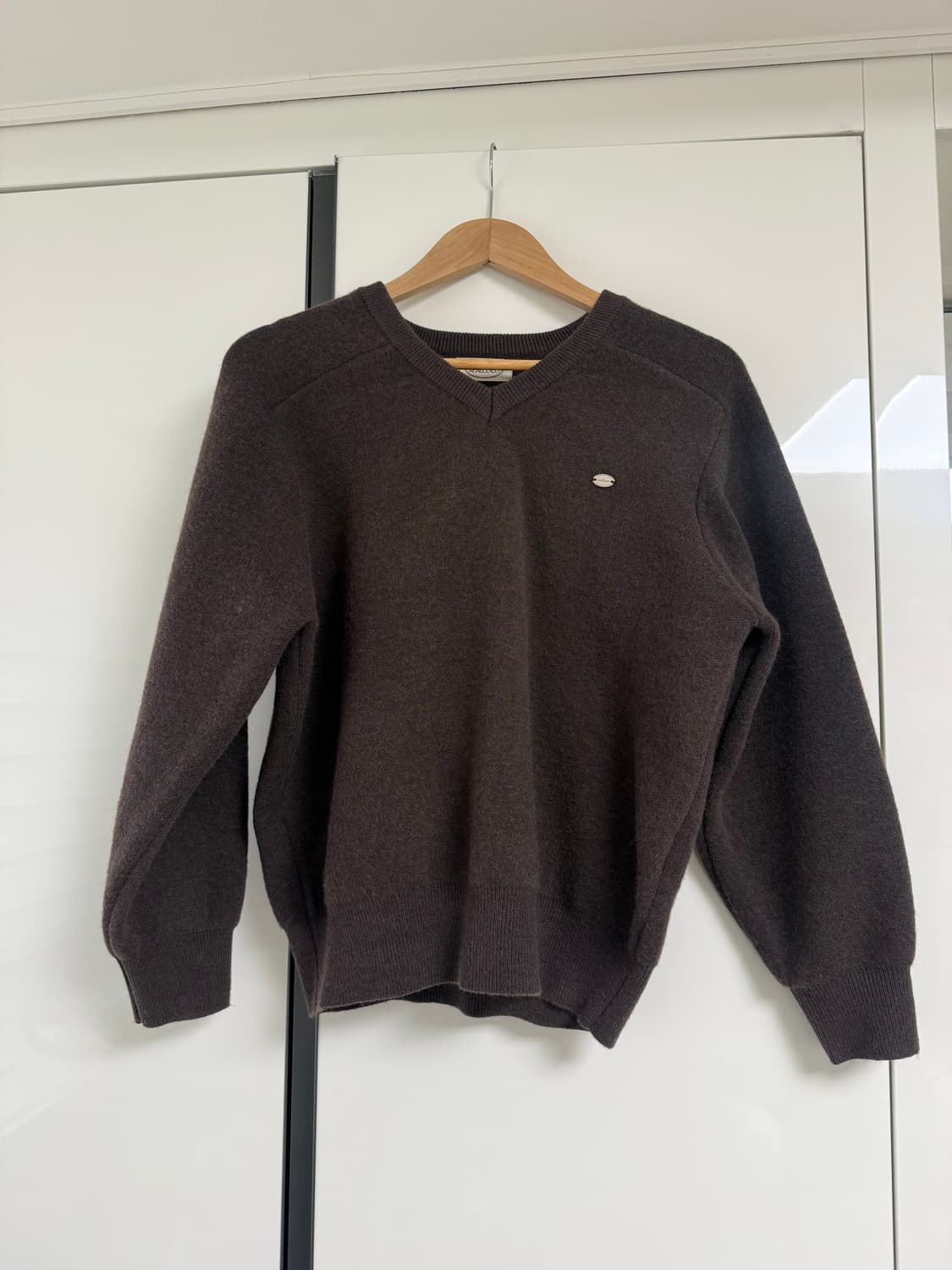 리얼코코 브라운 기모니트 상품이미지2