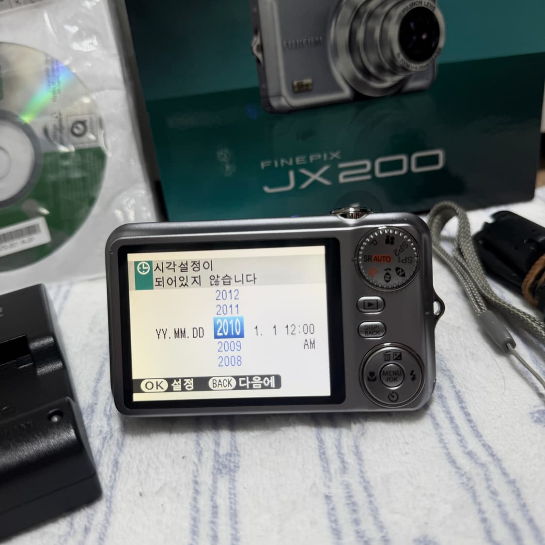 풀박스🩵 작례⭕️ 후지필름 파인픽스 Finepix jx200 실버 상품이미지8