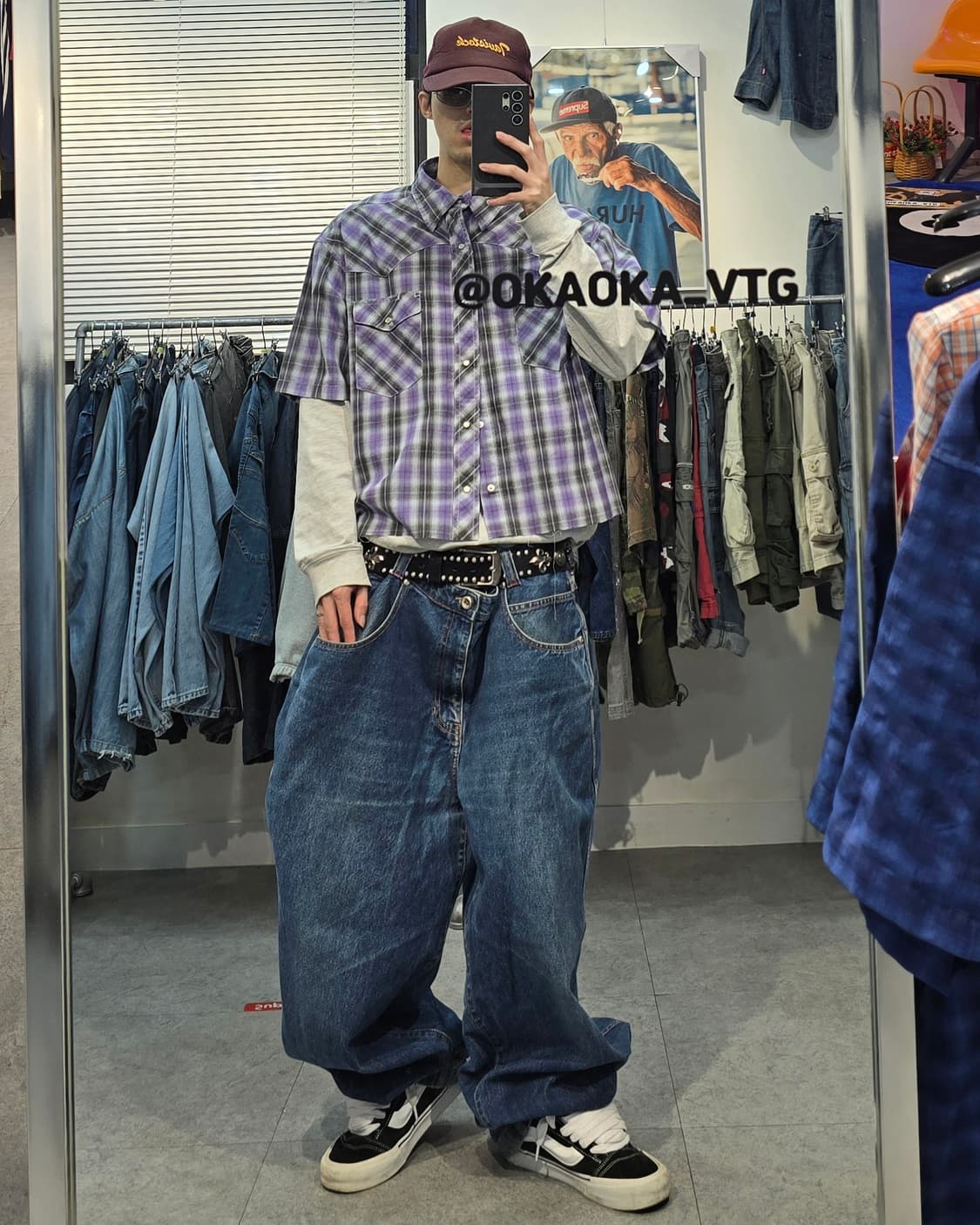 WRANGLER 컷팅 크롭 반팔셔츠 상품이미지3