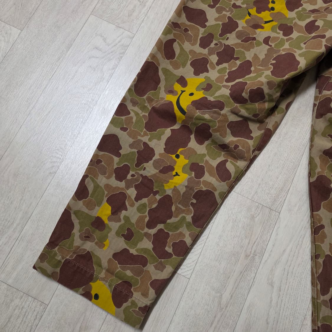 [3] 캐피탈 헤링본 해피피카부 카모 나임 팬츠 베이지카키 kapital 상품이미지9