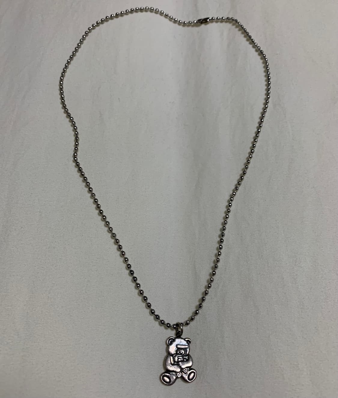 언더커버 아카이브 베어 곰돌이 목걸이 상품이미지3