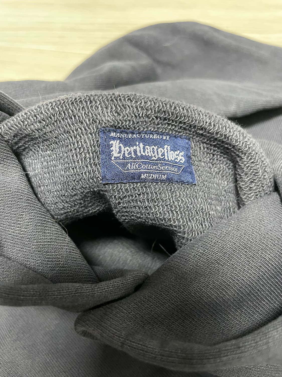 헤리티지플로스 차콜 후드  상품이미지3