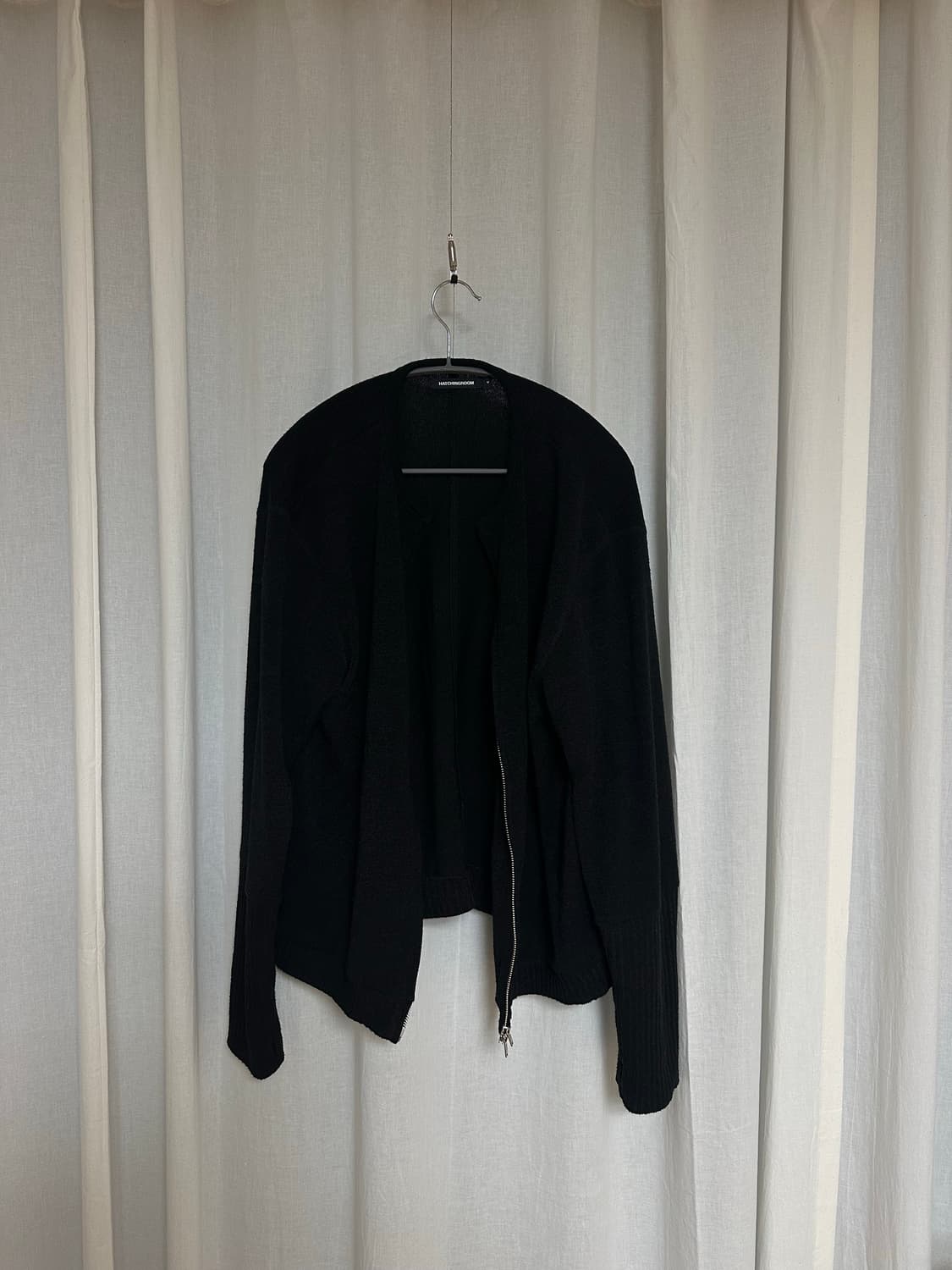 Hatchingroom layer cardigan (black) (4) 상품이미지3