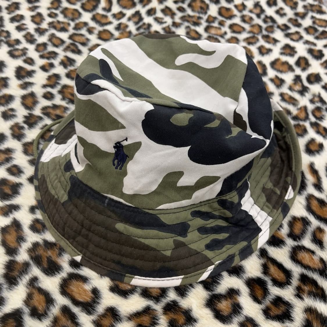 폴로 랄프로렌 카모플라주 사파리 헌팅 벙거지 버킷햇 C09646 상품이미지3