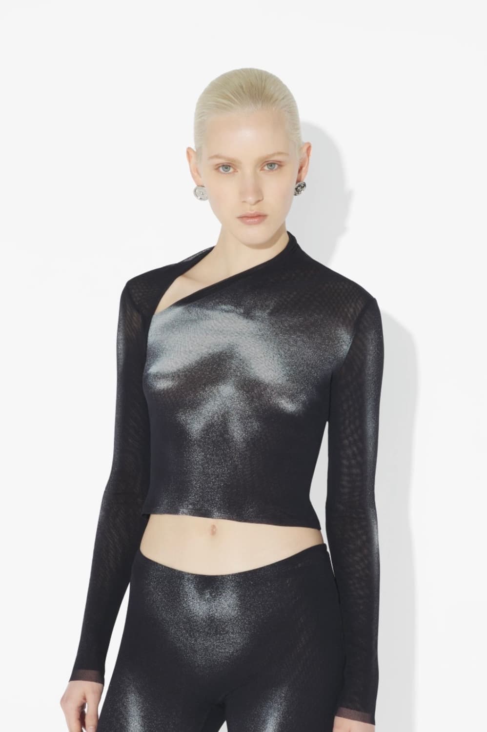 Jean Paul Gaultier print mash top 상품이미지3