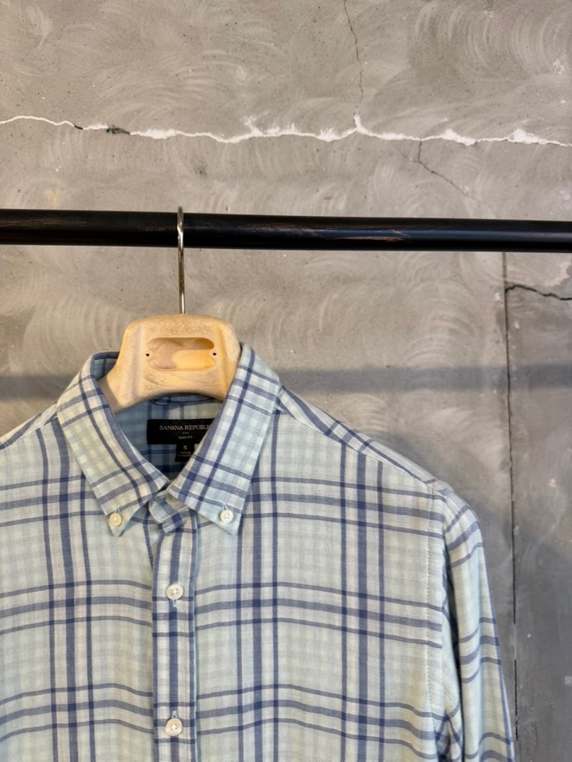 바나나 리퍼블릭 버튼다운 셔츠 슬림100 상품이미지6