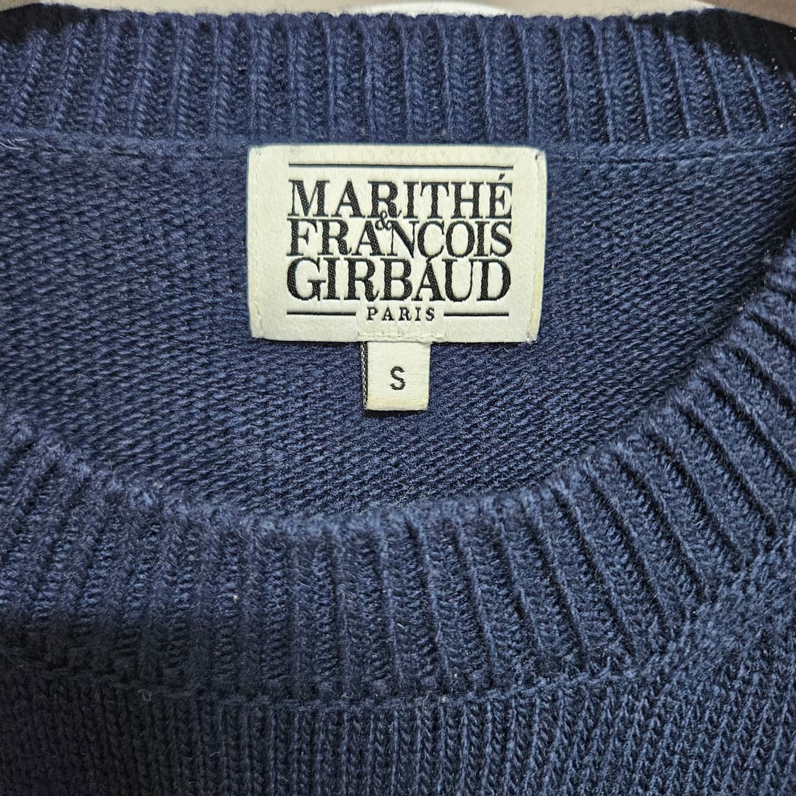 S 마리떼 프랑소와 저버 네이비 니트 상품이미지3