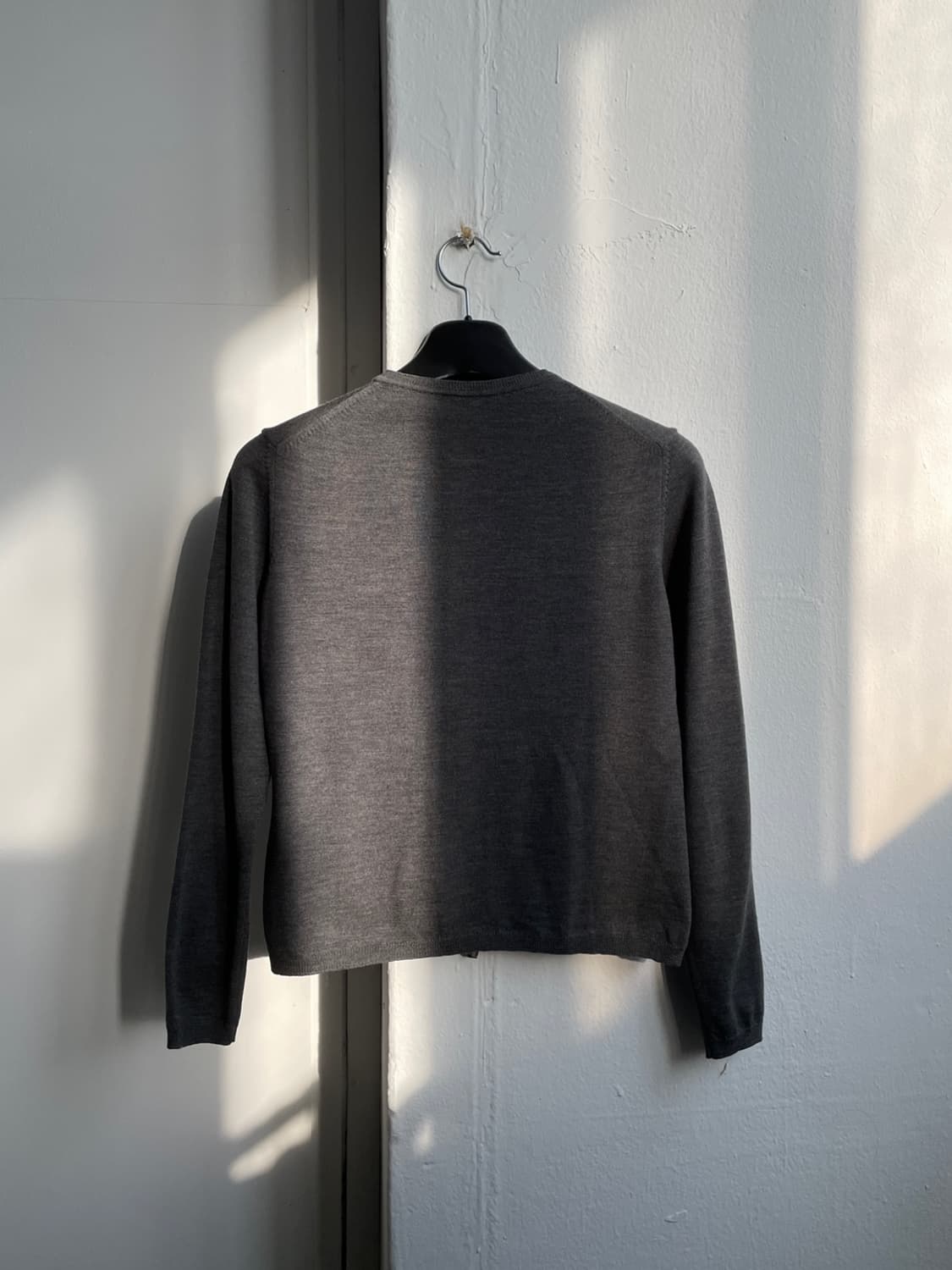 버버리 노바 체크 디테일 울 가디건  상품이미지3