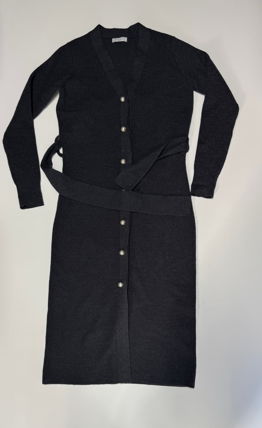 여성 산드로 sandro 캐시미어 혼용 진주 드레스 가디건 상품이미지1