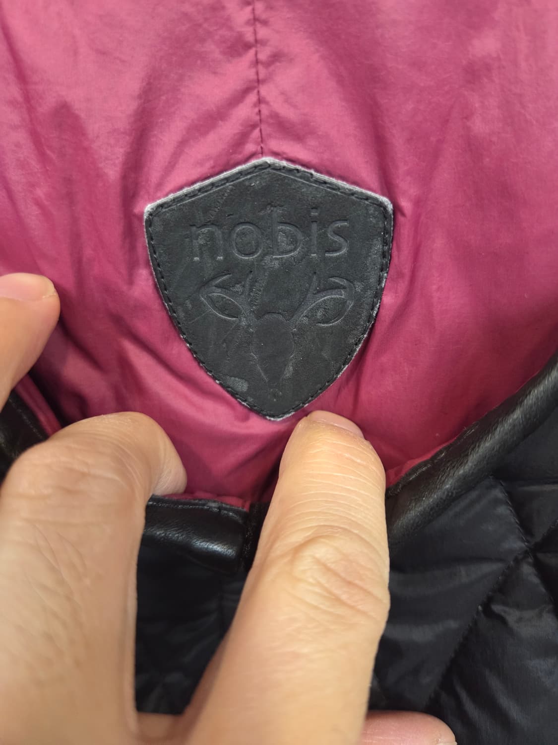 노비스 여성 다이아몬드 경량 롱패딩 sp 상품이미지3