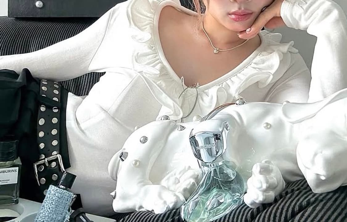 오픈yy 러플 바디수트 s 상품이미지1