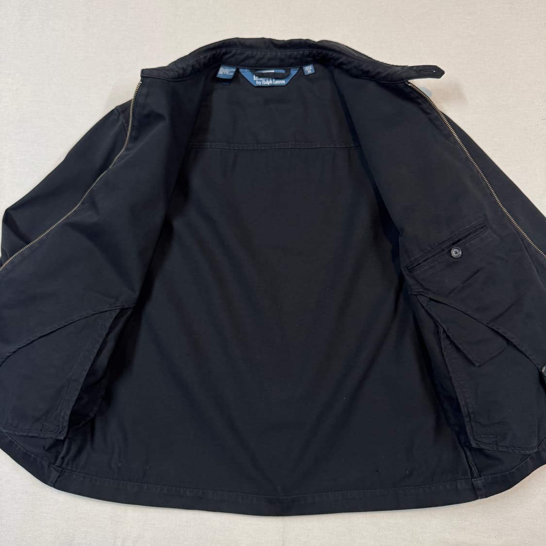 M) 폴로 랄프로렌 베이포트 스윙탑 코튼 자켓 블랙 상품이미지5
