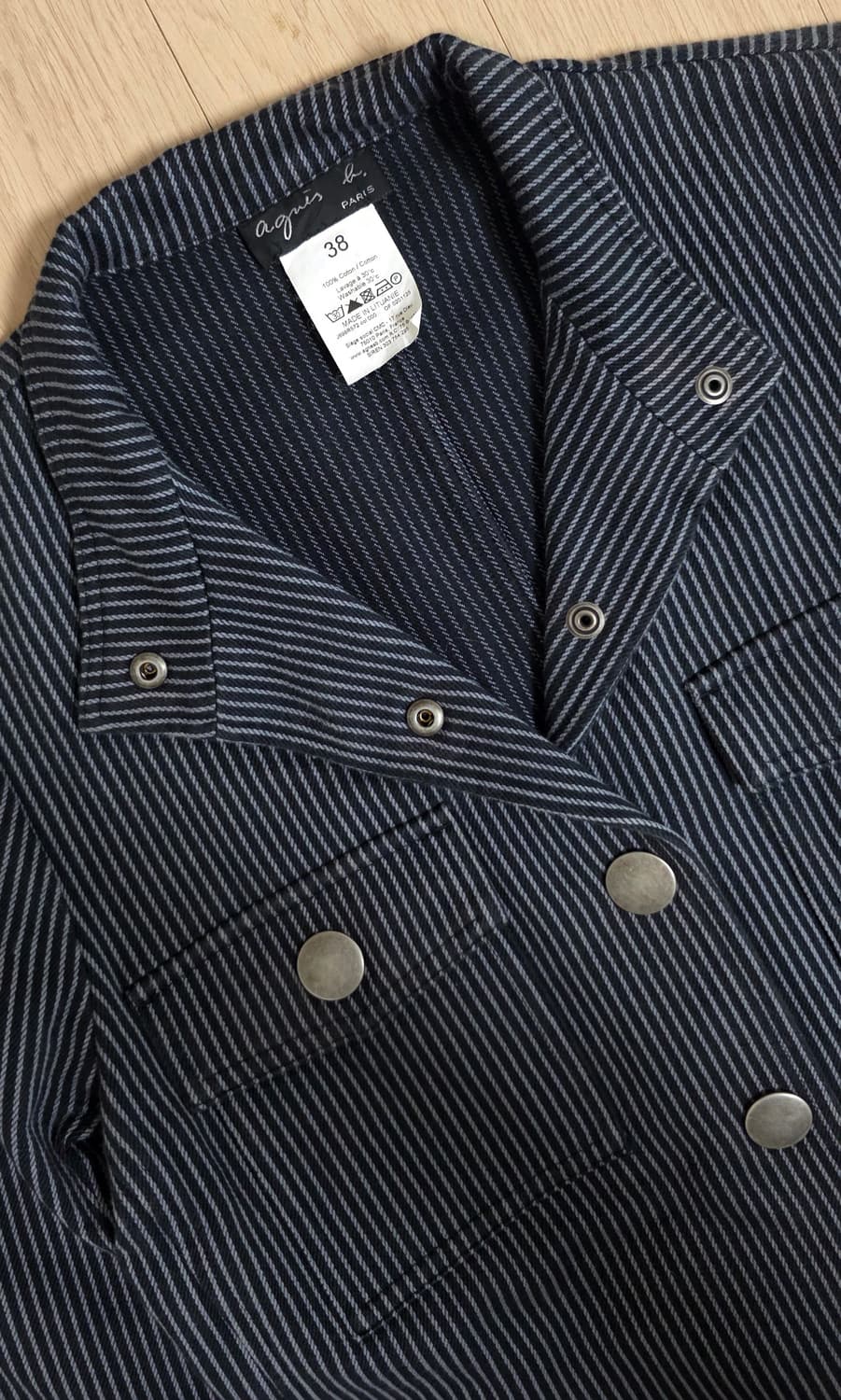 아네스베 스트라이프 자켓 상품이미지2