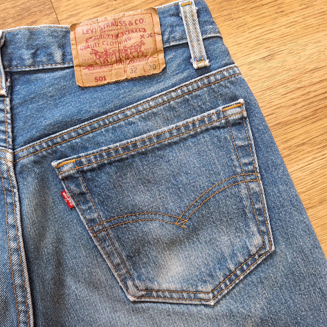 90s 미제 빈티지리바이스 501 W32L30 상품이미지6