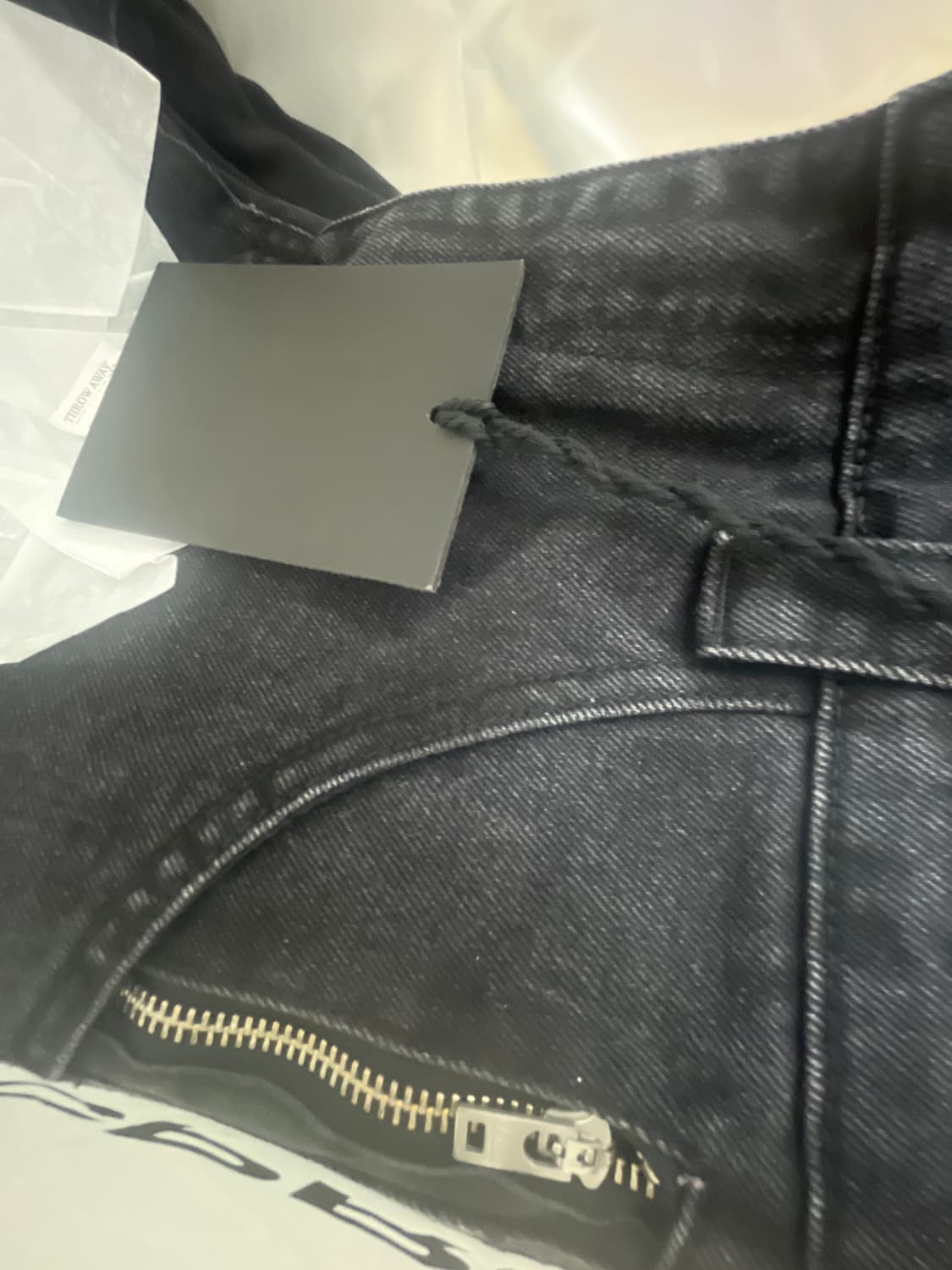 플라스틱 프로덕트 MPa CALF POCKET PANTS(BLACK) 상품이미지3