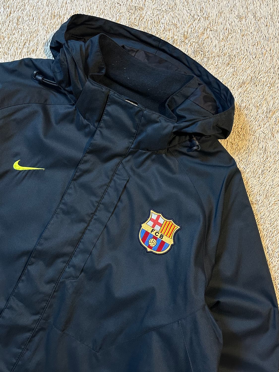 나이키 바르셀로나 08-09 후드 점퍼 자켓 네이비 상품이미지2
