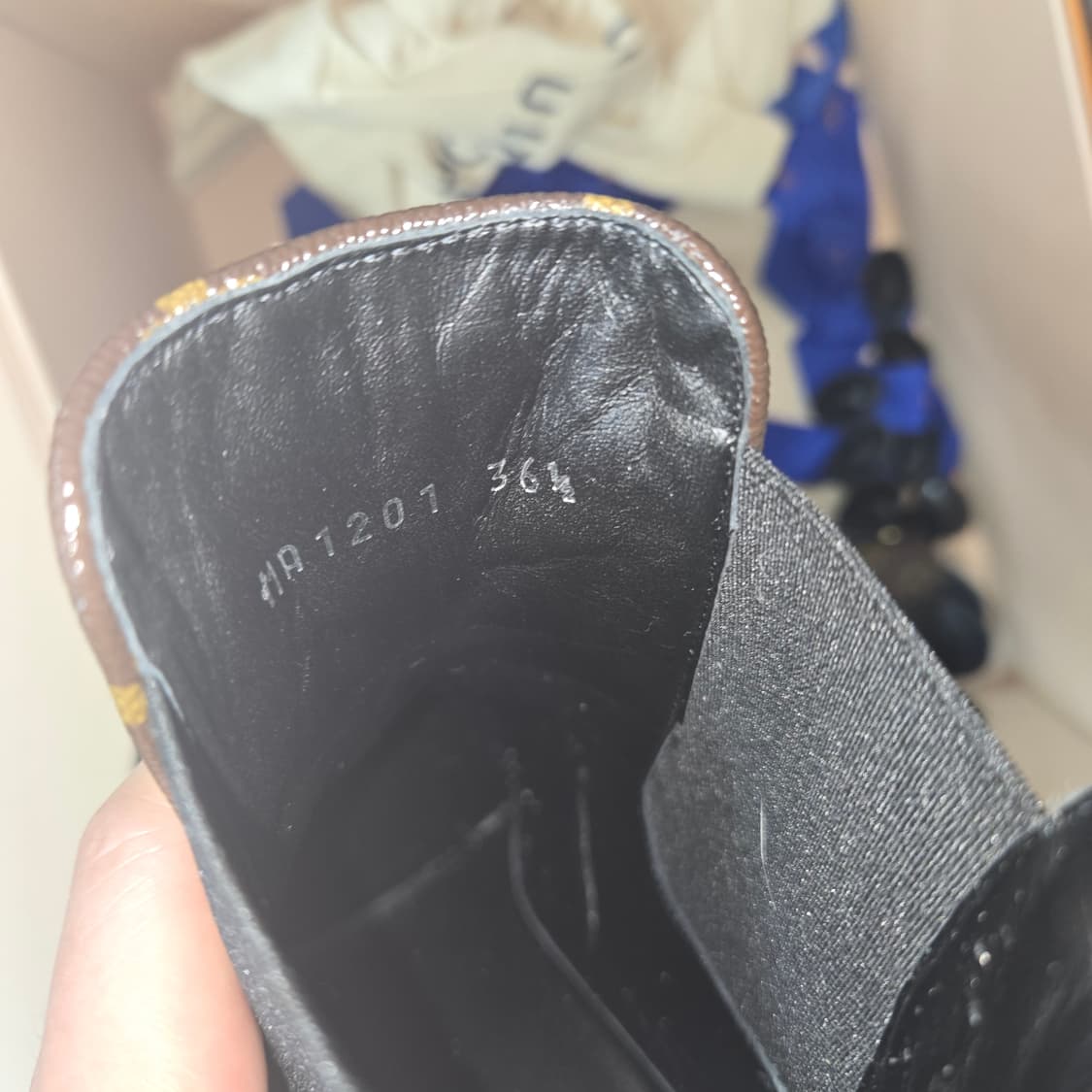 [1회 시착]루이비통 앵클 부츠 36.5사이즈 상품이미지3