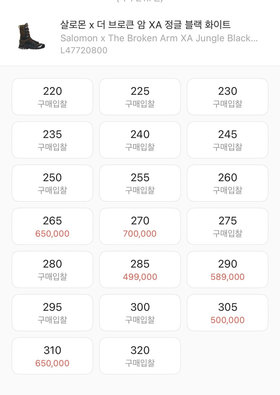 살로몬 X 더 브로큰 암 상품이미지2
