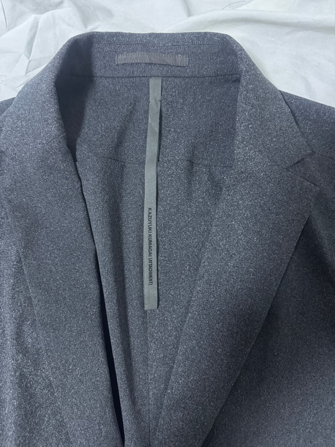 카즈유키 쿠마가이 어태치먼트 테일러드 자켓 상품이미지7