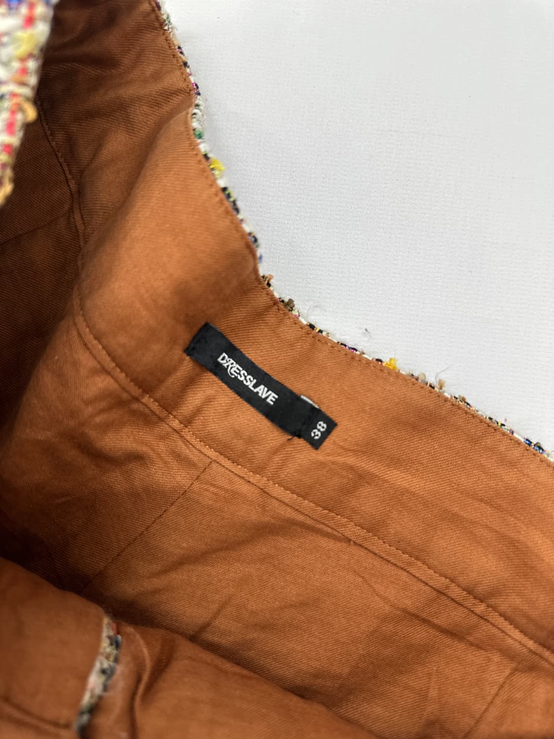 DRESSLAYE 트위드 숏팬츠 데코라 괴짜 일본 빈티지 y2k 상품이미지5