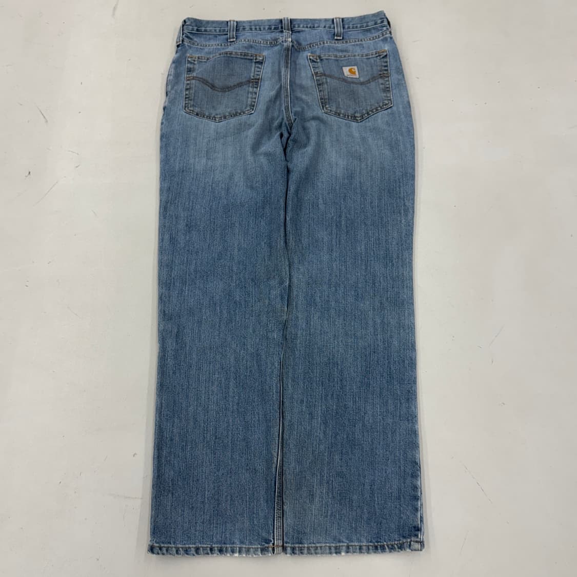 칼하트 OG 워싱 와이드 워크 데님팬츠 상품이미지3