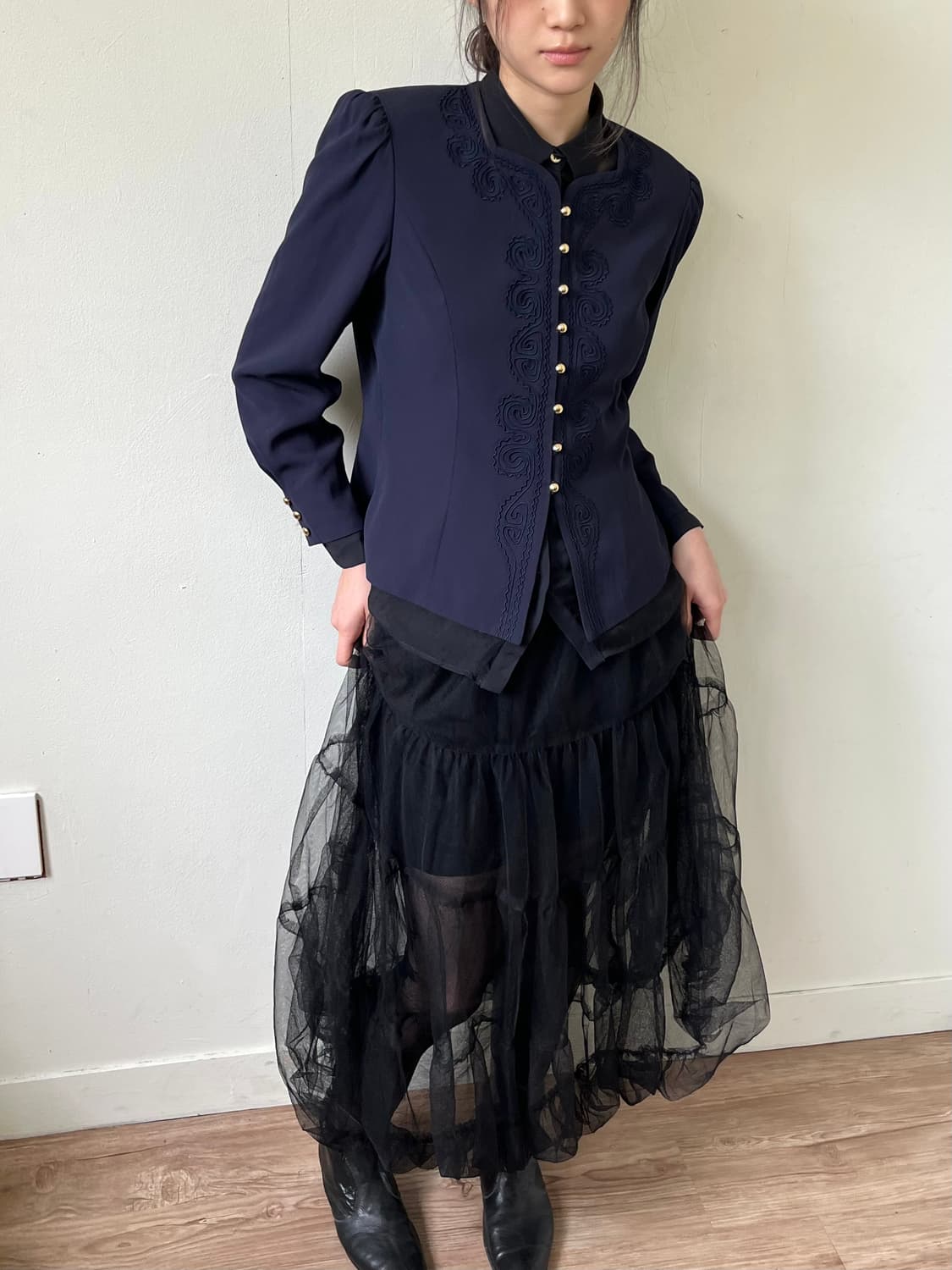 Simree 나폴레옹 레이온 자켓 상품이미지7