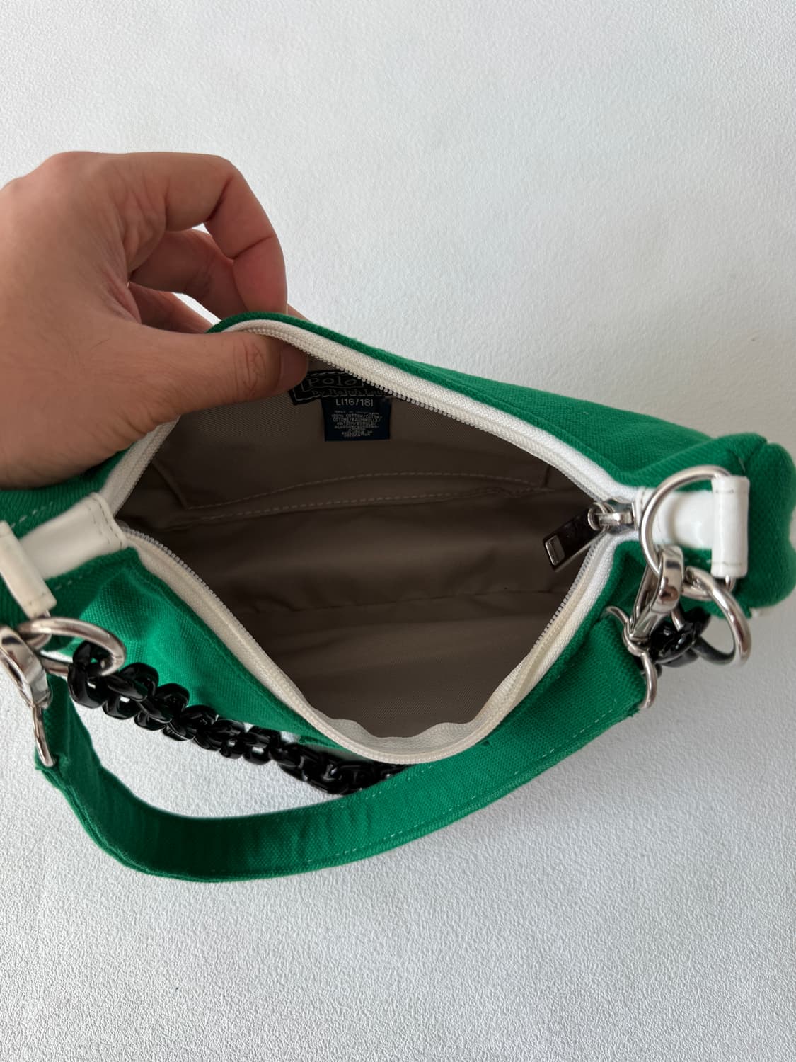 Pre owned 폴로 랄프로렌 리메이크 숄더백 상품이미지5