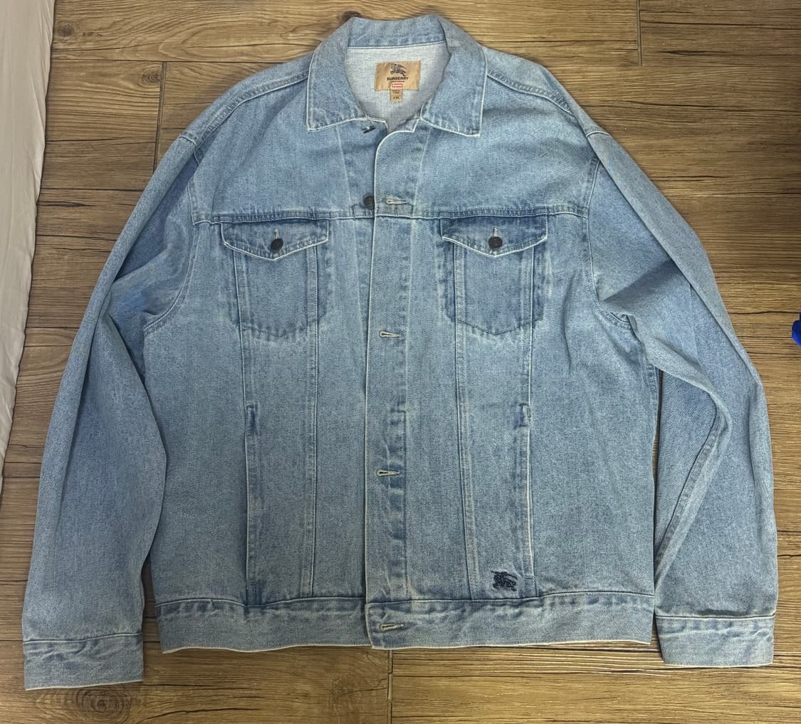 버버리 슈프림청자켓 상품이미지2