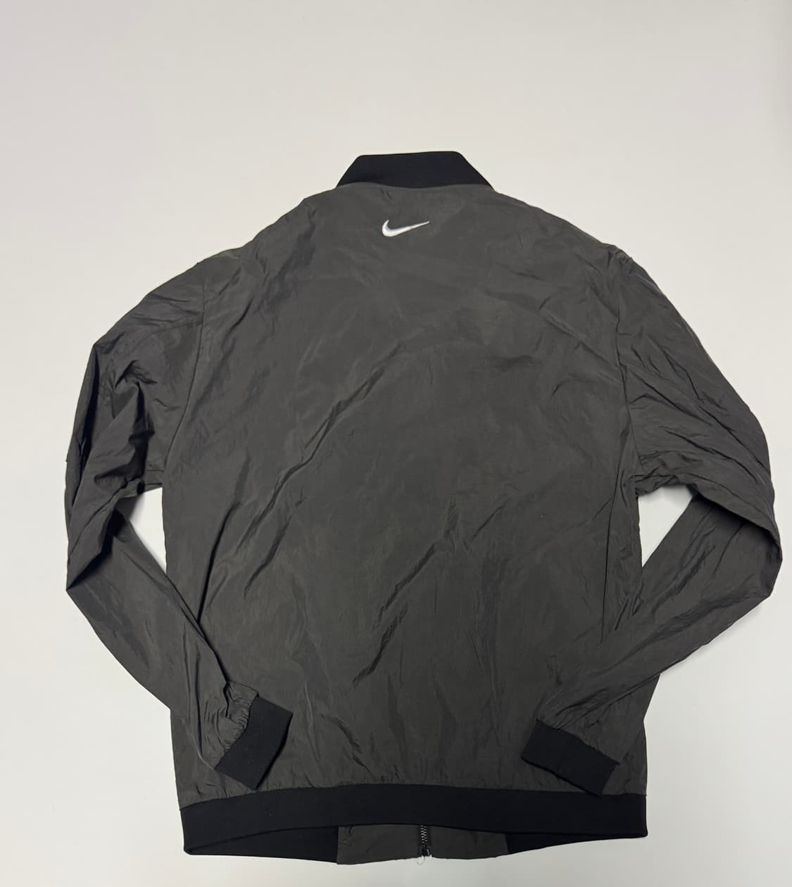 나이키 리메이크 커스텀 블루종 자켓 L 카키 상품이미지2