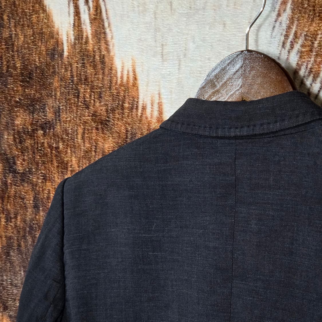 돌체앤가바나 호피안감 네이비 슬림핏 블레이저 자켓 상품이미지5