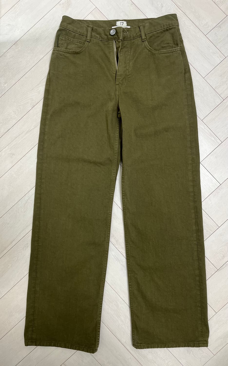 17END 세븐틴엔드 17 SIMPLE COTTON PANTS 상품이미지5