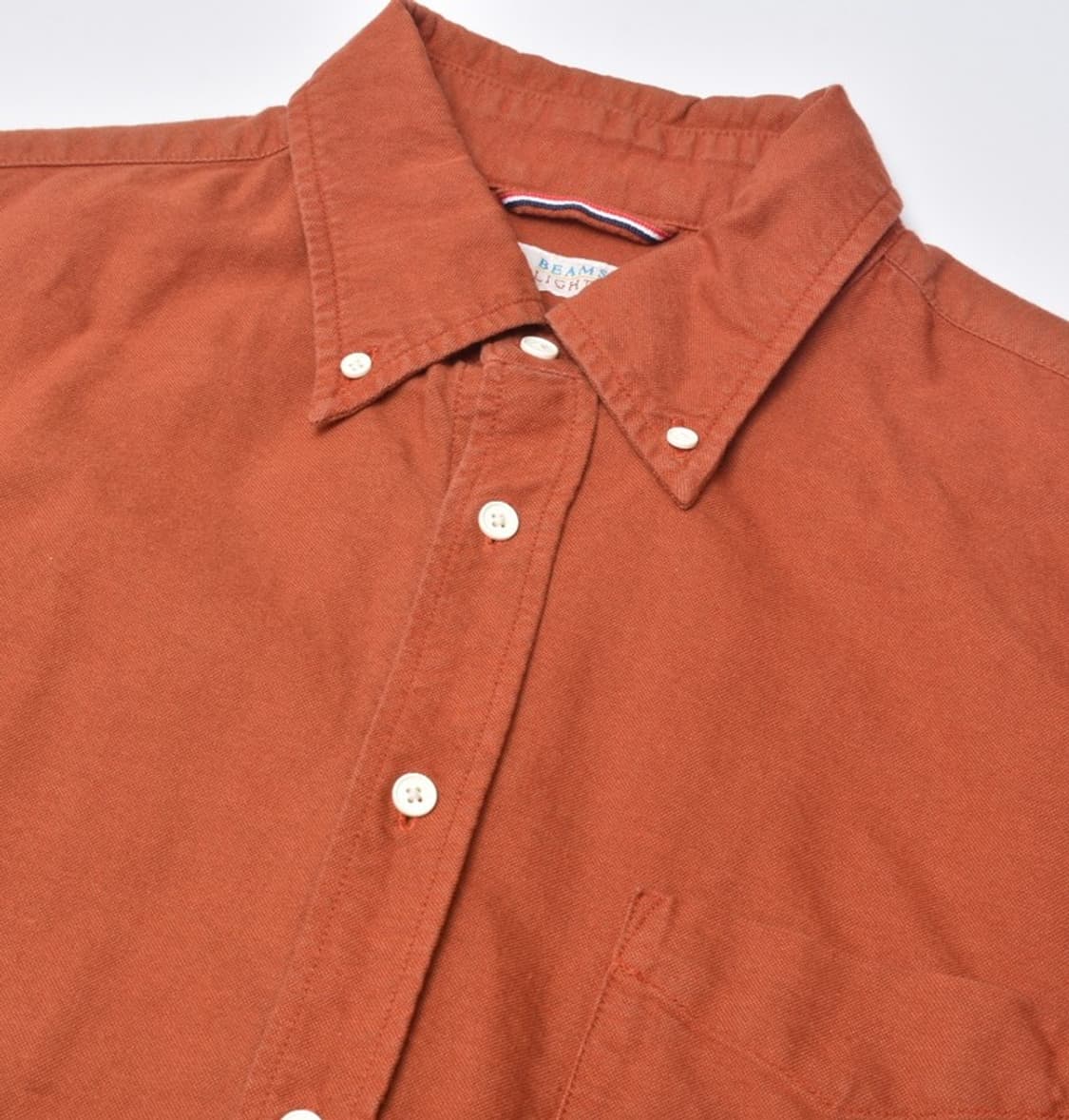  빔즈 라이트 100% 코튼 카라 셔츠 남방 L M25050627 상품이미지3